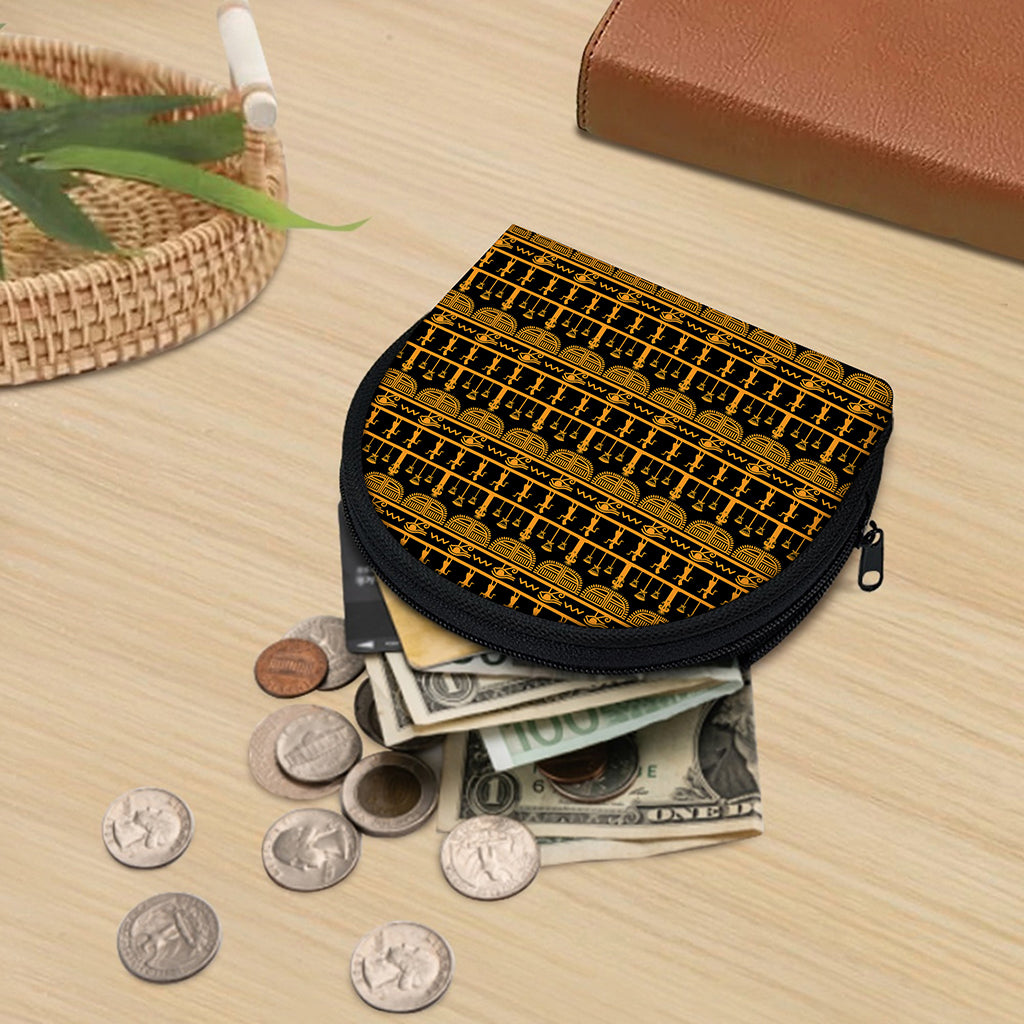 Tribal Egypt Pattern Print Coin Purse