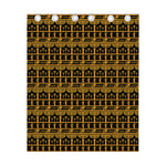 Tribal Egypt Pattern Print Curtain