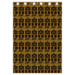 Tribal Egypt Pattern Print Curtain