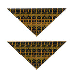 Tribal Egypt Pattern Print Dog Bandana