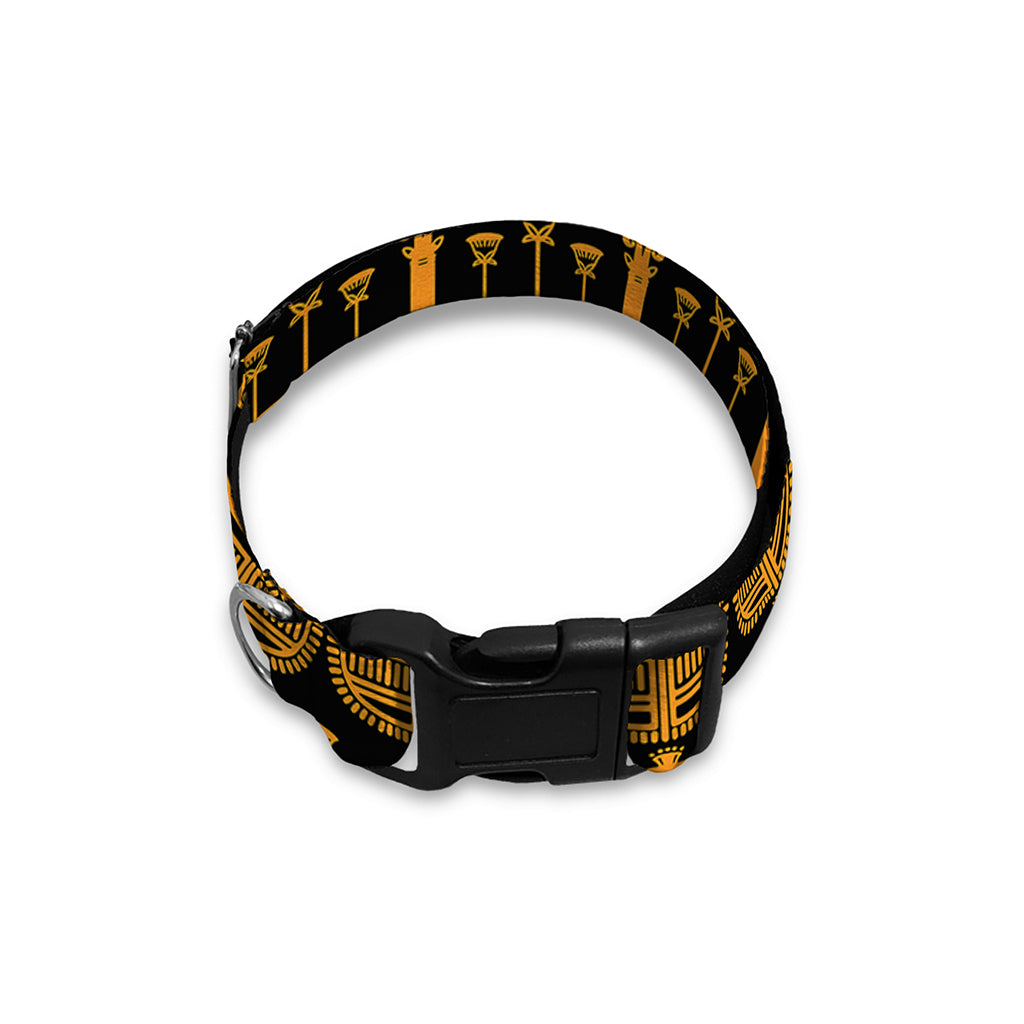 Tribal Egypt Pattern Print Dog Collar