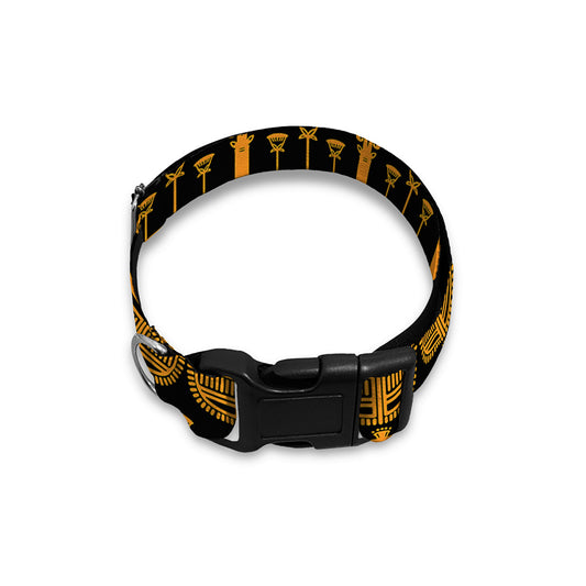 Tribal Egypt Pattern Print Dog Collar
