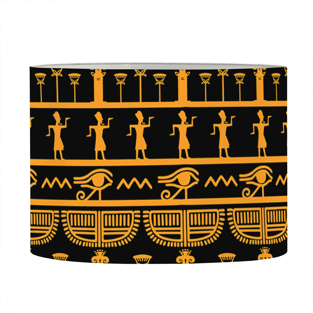Tribal Egypt Pattern Print Drum Lamp Shade