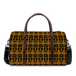 Tribal Egypt Pattern Print Duffle Bag