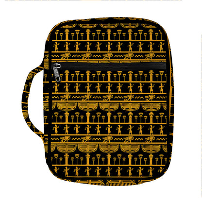 Tribal Egypt Pattern Print Front Pocket Bible Bag
