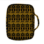 Tribal Egypt Pattern Print Front Pocket Bible Bag