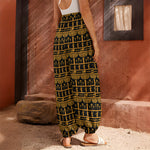 Tribal Egypt Pattern Print Harem Pants