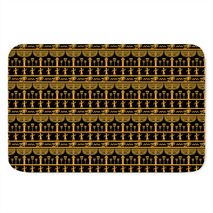 Tribal Egypt Pattern Print Indoor Door Mat