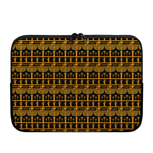 Tribal Egypt Pattern Print Laptop Sleeve