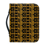 Tribal Egypt Pattern Print Leather Bible Cover