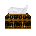 Tribal Egypt Pattern Print Leather Tissue Box Cover