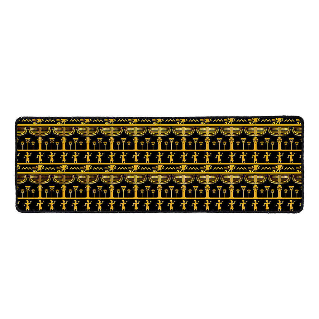 Tribal Egypt Pattern Print Long Kitchen Mat