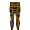 Tribal Egypt Pattern Print Men's Leggings
