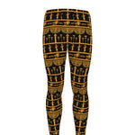 Tribal Egypt Pattern Print Men's leggings