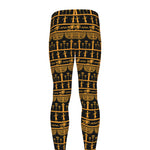 Tribal Egypt Pattern Print Men's leggings