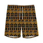 Tribal Egypt Pattern Print Men's Sports Shorts