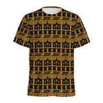 Tribal Egypt Pattern Print Men's Sports T-Shirt