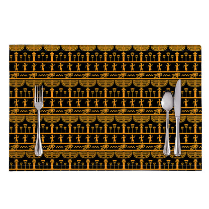 Tribal Egypt Pattern Print Placemat