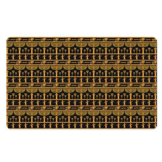 Tribal Egypt Pattern Print Polyester Doormat