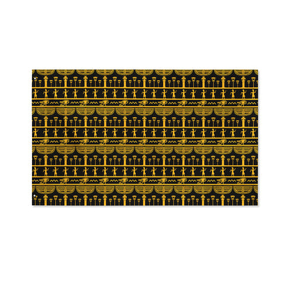 Tribal Egypt Pattern Print Polyester Flag