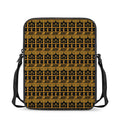 Tribal Egypt Pattern Print Rectangular Crossbody Bag