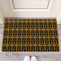 Tribal Egypt Pattern Print Rubber Doormat