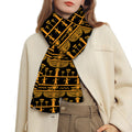 Tribal Egypt Pattern Print Scarf