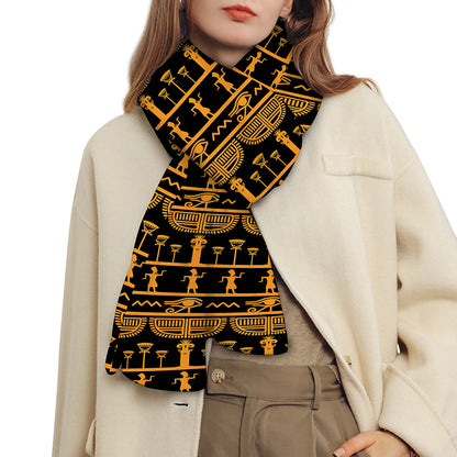 Tribal Egypt Pattern Print Scarf