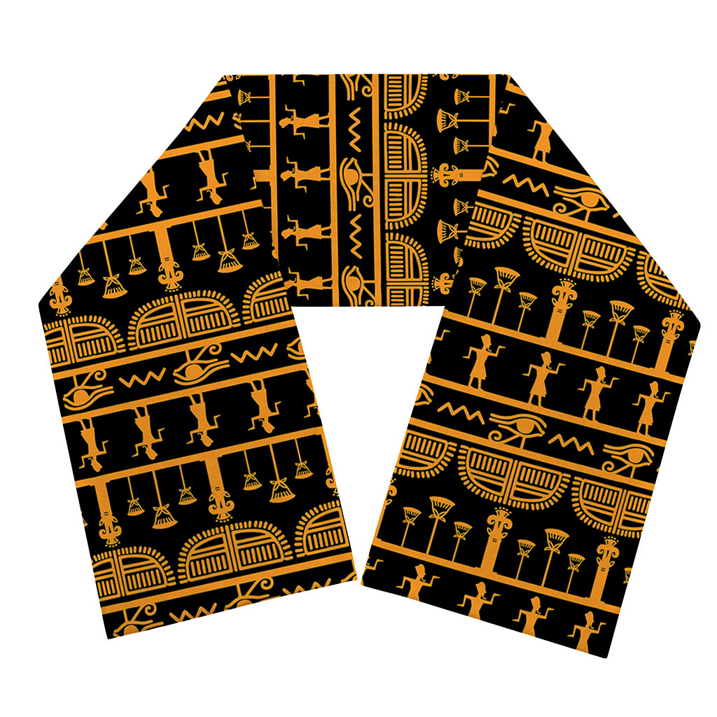 Tribal Egypt Pattern Print Scarf