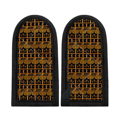 Tribal Egypt Pattern Print Skillet Handle Cover