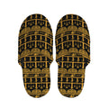Tribal Egypt Pattern Print Slippers