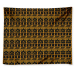 Tribal Egypt Pattern Print Tapestry