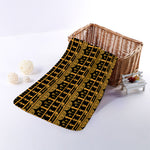 Tribal Egypt Pattern Print Towel