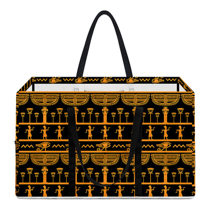 Tribal Egypt Pattern Print Utility Tote Bag