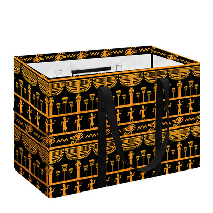 Tribal Egypt Pattern Print Utility Tote Bag