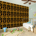 Tribal Egypt Pattern Print Wall Sticker