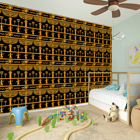 Tribal Egypt Pattern Print Wall Sticker