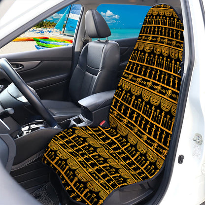 Tribal Egypt Pattern Print Waterproof Car Seat Cover