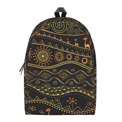 Tribal Ethnic African Pattern Print Backpack