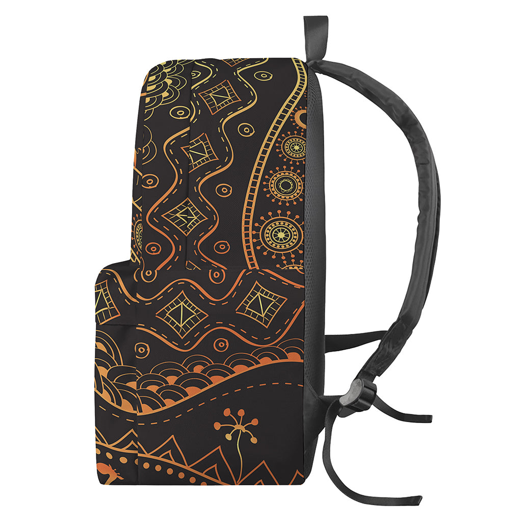 Tribal Ethnic African Pattern Print Backpack