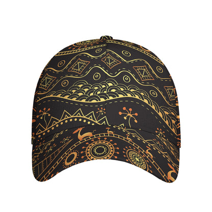 Tribal Ethnic African Pattern Print Baseball Cap