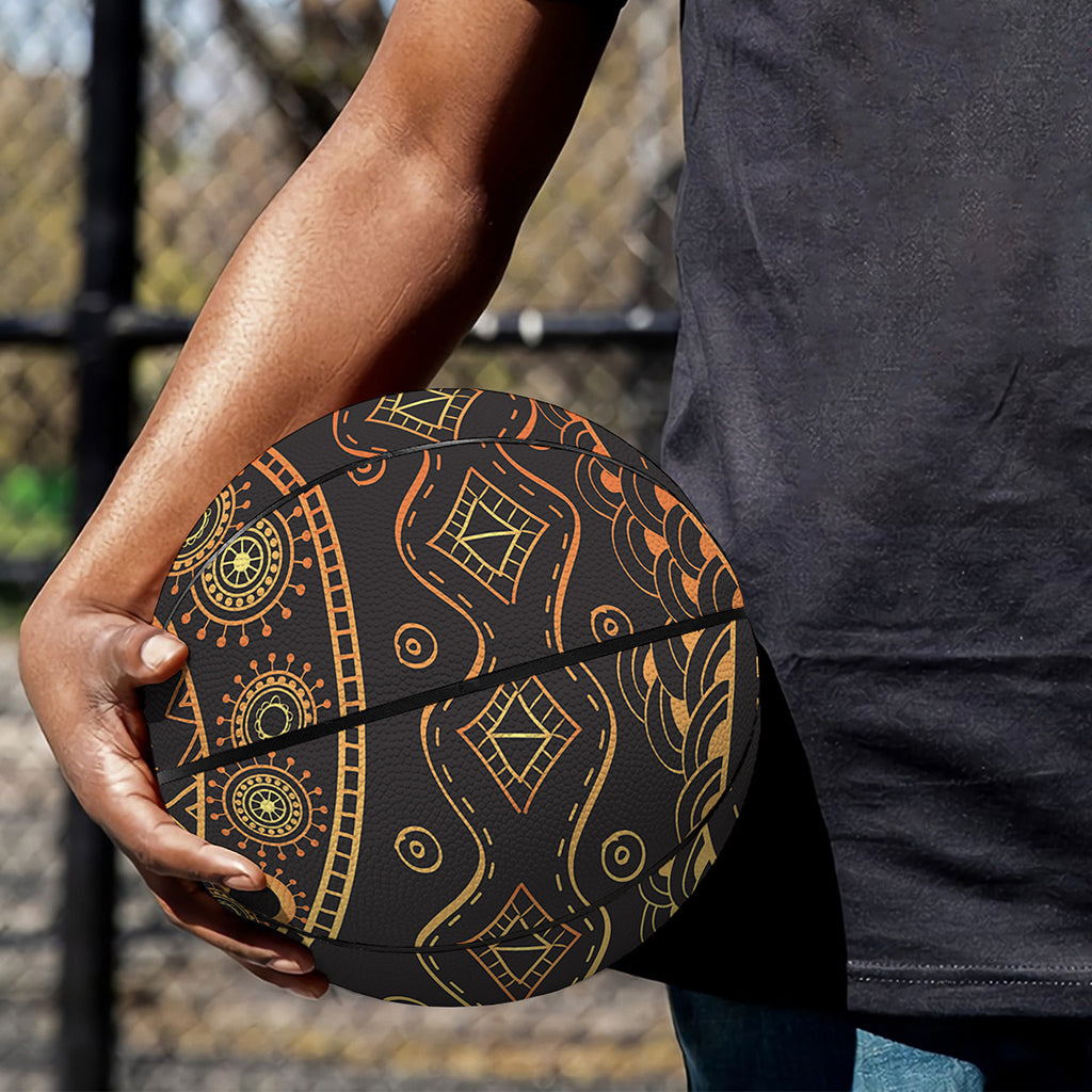 Tribal Ethnic African Pattern Print Basketball