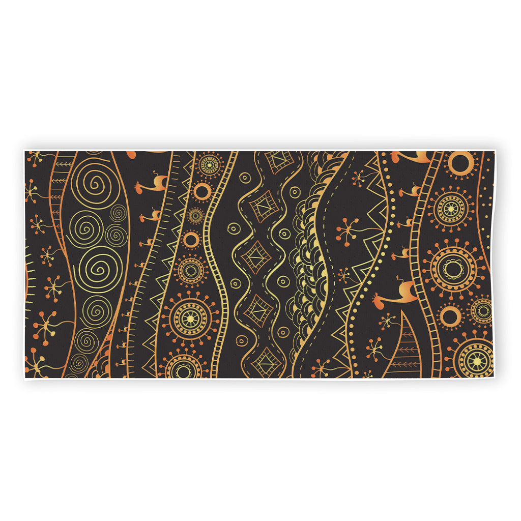 Tribal Ethnic African Pattern Print Beach Towel