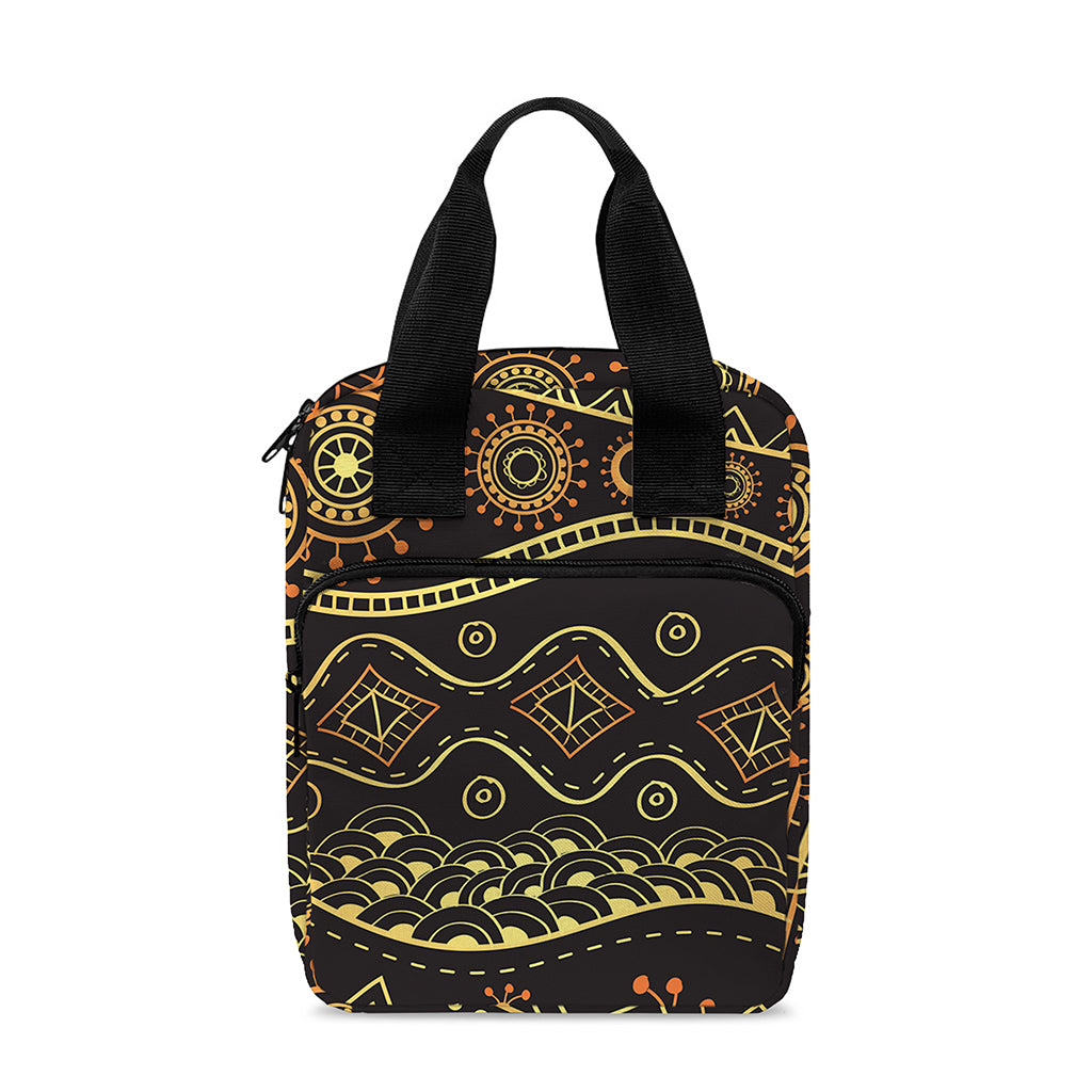 Tribal Ethnic African Pattern Print Bible Tote Bag
