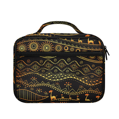 Tribal Ethnic African Pattern Print Briefcase Bible Bag