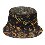 Tribal Ethnic African Pattern Print Bucket Hat