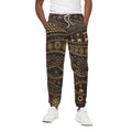 Tribal Ethnic African Pattern Print Cotton Sweatpants