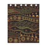 Tribal Ethnic African Pattern Print Curtain
