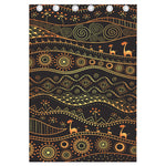 Tribal Ethnic African Pattern Print Curtain