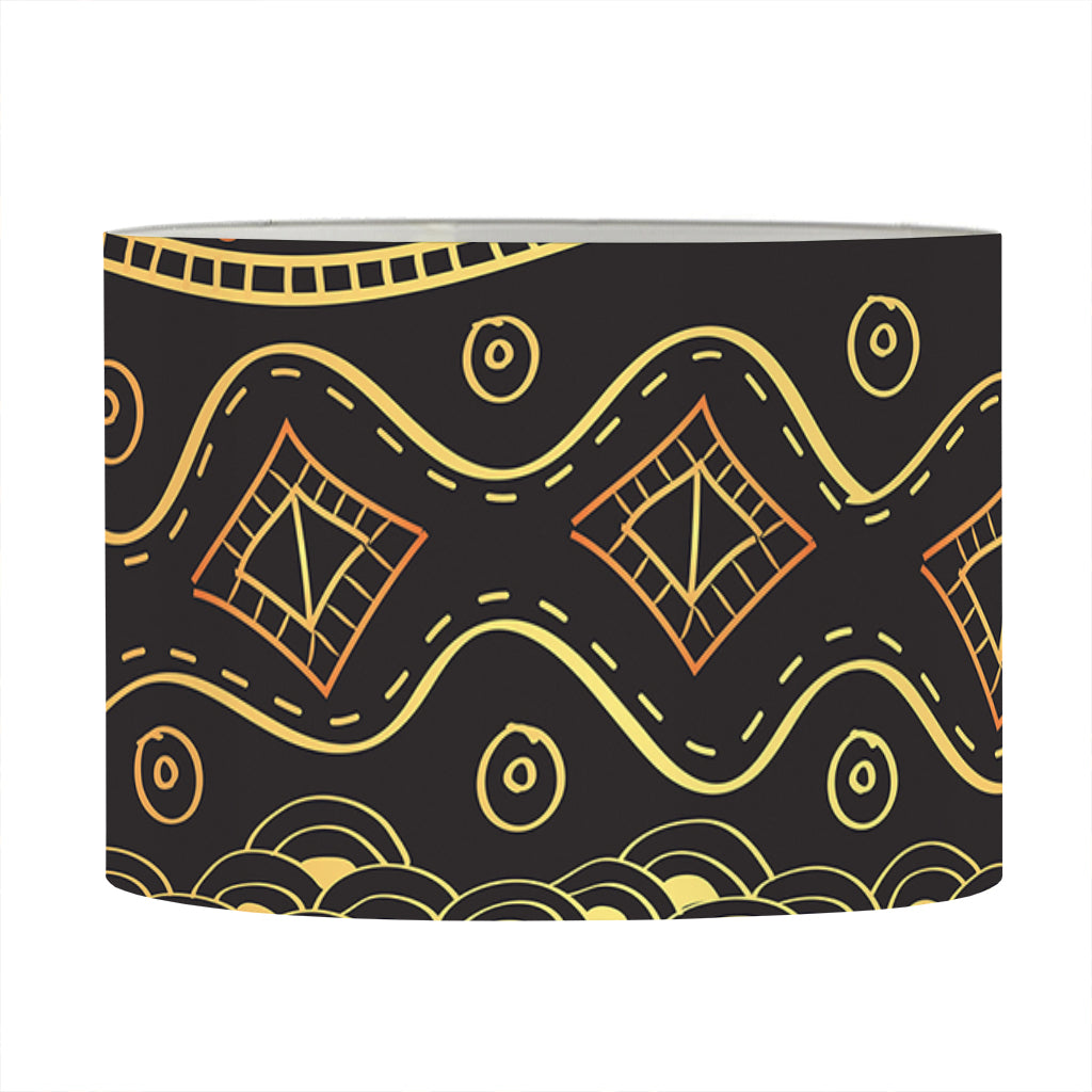 Tribal Ethnic African Pattern Print Drum Lamp Shade